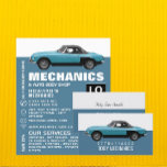 Classic Car, Auto Mechanic & Repairs Advertising Flyer<br><div class="desc">Classic Car,  Auto Mechanic & Repairs Advertising Flyers By The Business Card Store.</div>