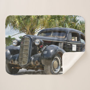 Classic Car Baby Blanket Small