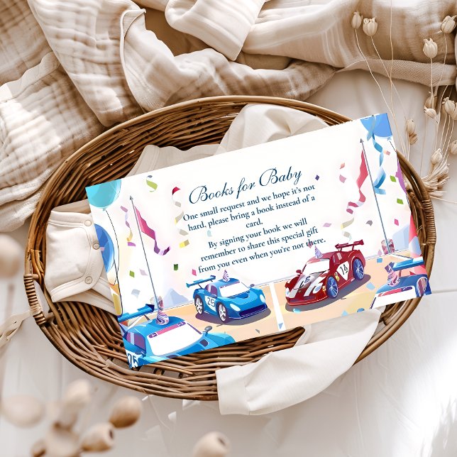 Classic Car Baby Celebration Books for Baby  Enclosure Card (Creator Uploaded)