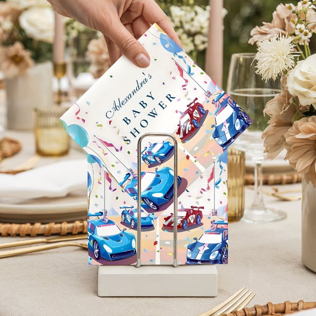 Classic Car Baby Celebration Napkins (Creator Uploaded)