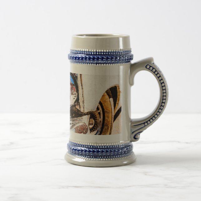 Classic Car Beauty Beer Stein (Right)
