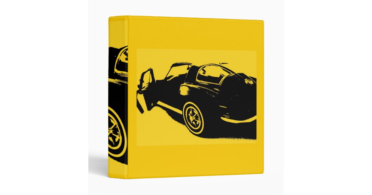 Classic Car Binder Zazzle