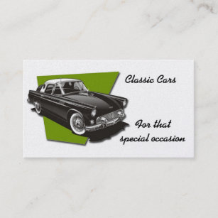Classic Car Business Card