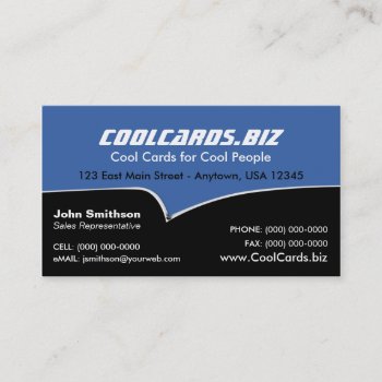 Classic Car Business Card by coolcards_biz at Zazzle