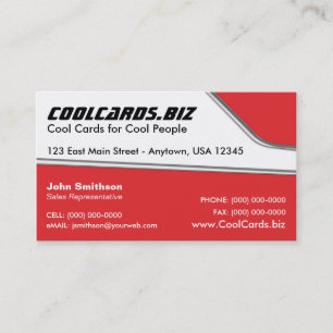 Classic Car Business Card