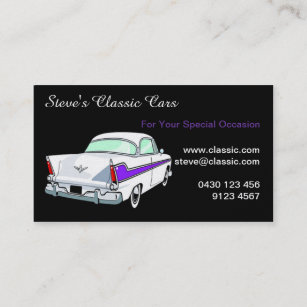 Classic Car Business card