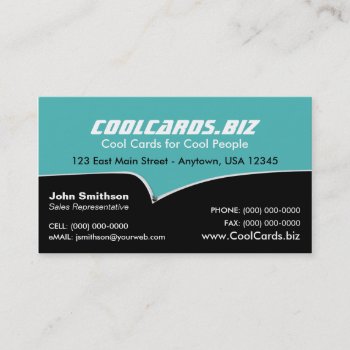 Classic Car Business Card by coolcards_biz at Zazzle