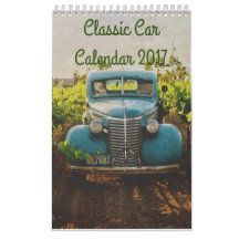 Classic Car Calendar 2017
