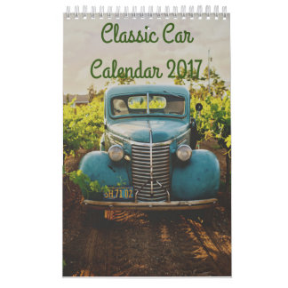 Classic Car Calendar 2017