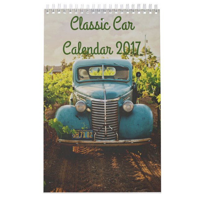 Classic Car Calendar 2017 (Cover)