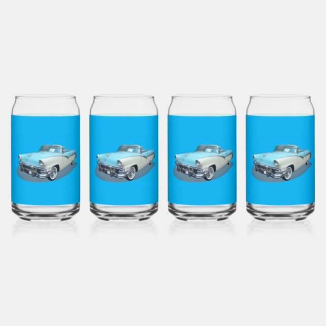 Classic Car Can Glass (Front)