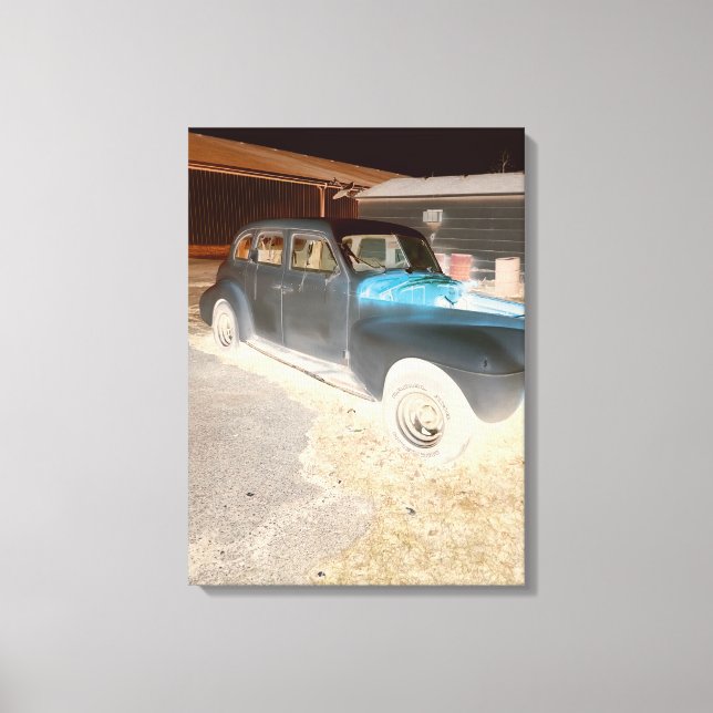 Classic car  canvas print (Front)