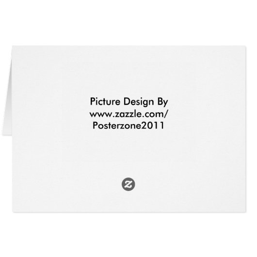 Classic Car card (Back Horizontal)