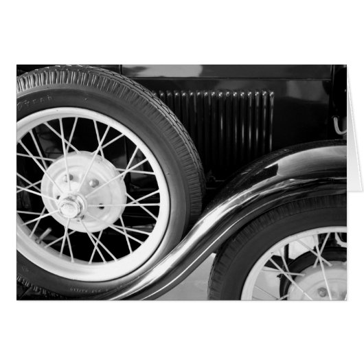 Classic Car Cards (Front Horizontal)