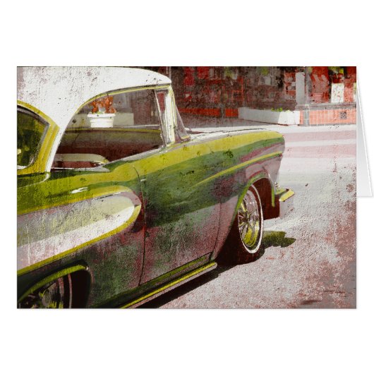 Classic Car Cards (Front Horizontal)