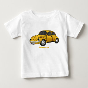 Classic car cartoon  baby T-Shirt