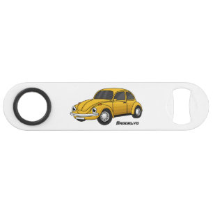 Classic car cartoon bar key