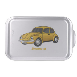 Classic car cartoon cake pan