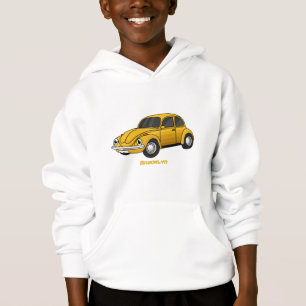 Classic car cartoon hoodie
