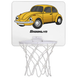 Classic car cartoon mini basketball hoop