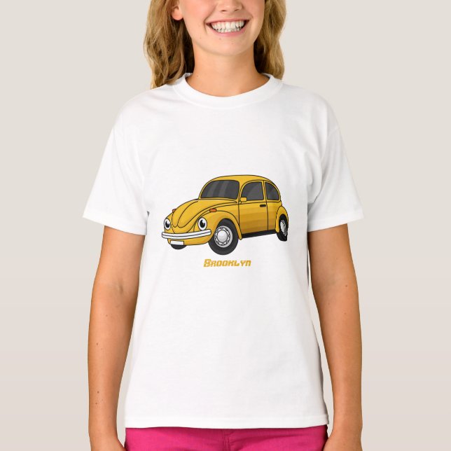 Classic car cartoon T-Shirt (Front)
