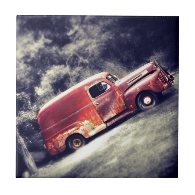 Classic Car Ceramic Tile (Front)