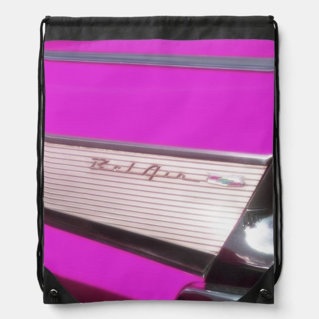 Classic car: Chevrolet Bel Air Drawstring Bag (Front)