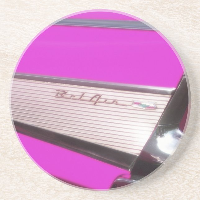 Classic car: Chevrolet Bel Air Sandstone Coaster (Front)