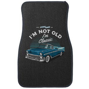 CLASSIC CAR CHEVY BEL AIR CONVERTIBLE 1956 FLOOR MAT