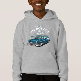 CLASSIC CAR CHEVY BEL AIR CONVERTIBLE 1956 HOODIE