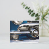 Classic Car Chrome Closeup (Standing Front)