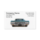 Classic Car Collector Business Card