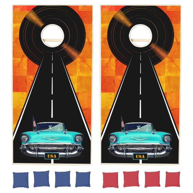 Classic Car Cornhole Set (Set)