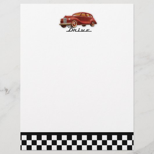 Classic Car Driver (Front)