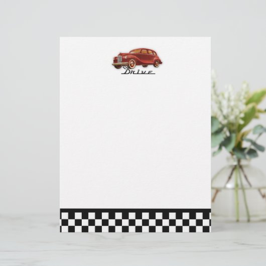 Classic Car Driver (Standing Front)