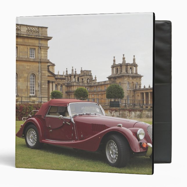 Classic car exhibition, Blenheim Palace Binder (Front/Inside)