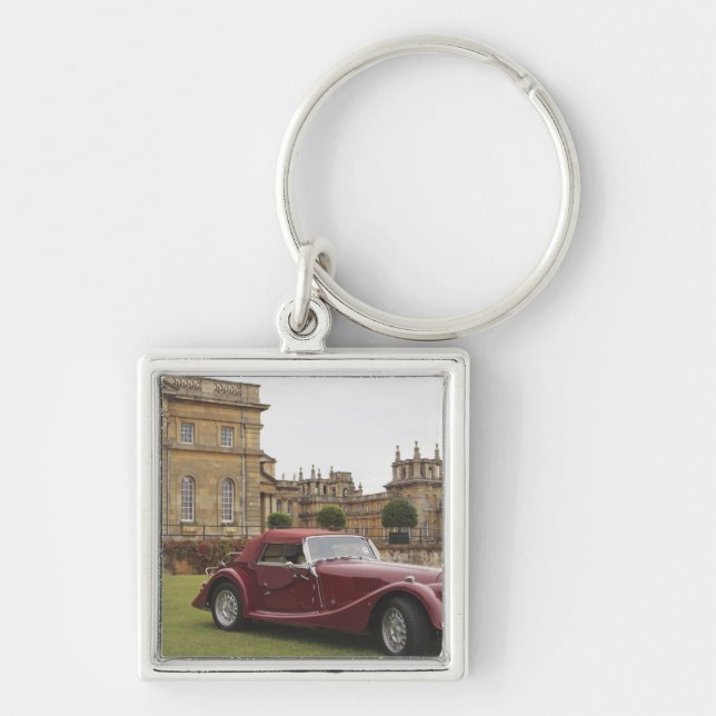 Classic car exhibition, Blenheim Palace Keychain (Front)