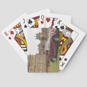 Classic car exhibition, Blenheim Palace Poker Cards