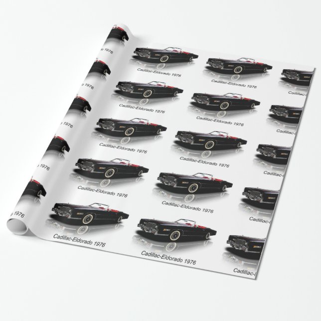 Classic Car image for Glossy Wrapping Paper (Unrolled)