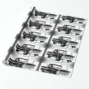 Classic car image for Glossy-Wrapping-Paper Wrapping Paper
