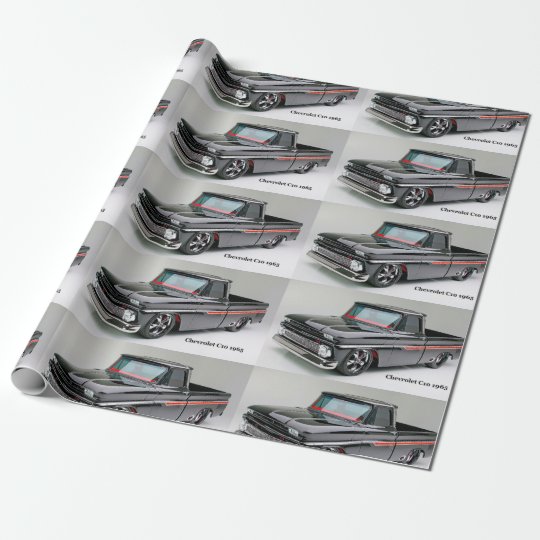 Classic car image for MatteWrappingPaper Wrapping Paper