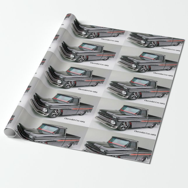 Classic car image for Matte-Wrapping-Paper Wrapping Paper (Unrolled)