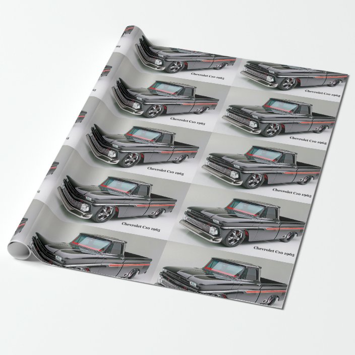 Classic car image for MatteWrappingPaper Wrapping Paper