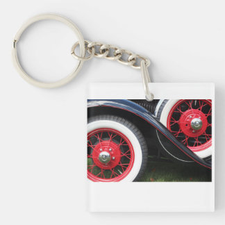 Classic car key chain