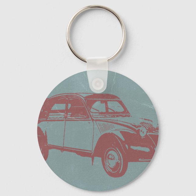 Classic Car Keychain (Front)