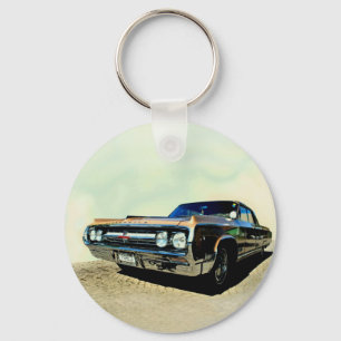 classic car keychain