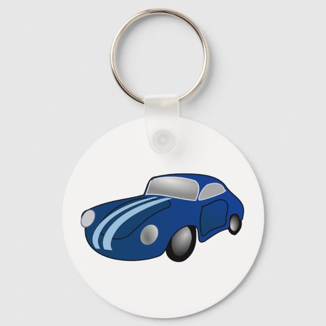 Classic Car Keychain (Front)