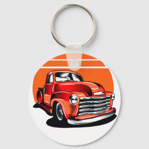 classic car keychain