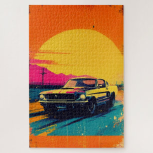 Classic car, limited edition, 781 pieces (2) jigsaw puzzle