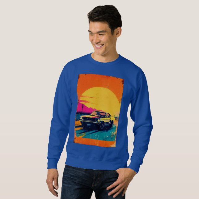  Classic car, limited edition, 781 pieces (2) Sweatshirt (Front Full)